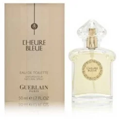 Guerlain L'Heure Bleu 50 Ml Eau De Toilette Edt Profumo Donna